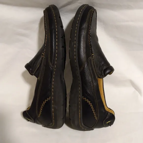 Sperry Topsiders Gold Cup Black Driving Loafers Shoes