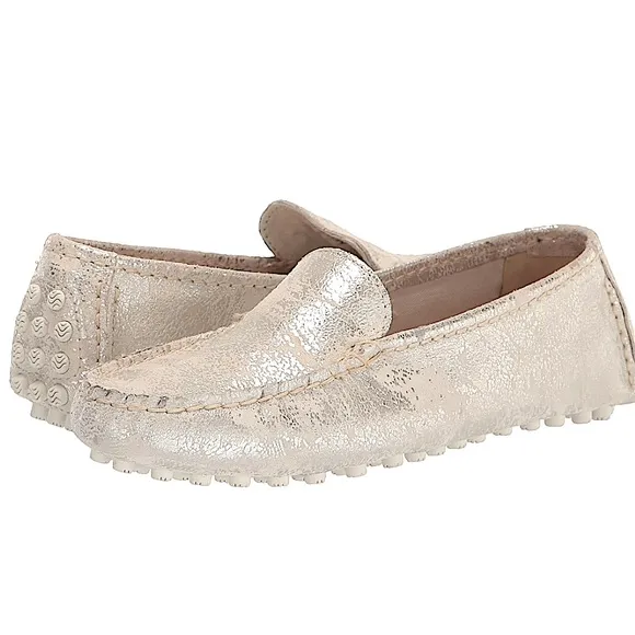 Sperry Women's Port Driving Moc Driving Loafer, Size 6.5 -Metallic