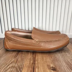 Sperry Top-Sider Hampden Venetian Men Sz 8.5 Brown Leather Driving Loafers Shoes