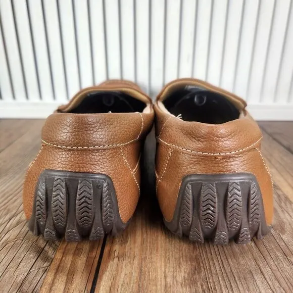 Sperry Top-Sider Hampden Venetian Men's 11.5 Brown Leather Driving Loafers Shoes
