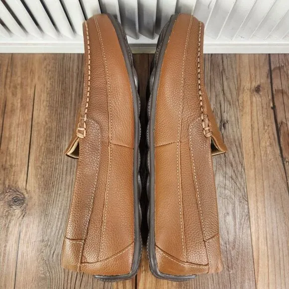 Sperry Top-Sider Hampden Venetian Men's 11.5 Brown Leather Driving Loafers Shoes