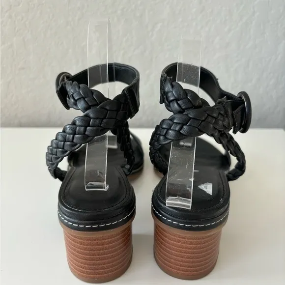 Splendid Scarlet black sandals SZ 8