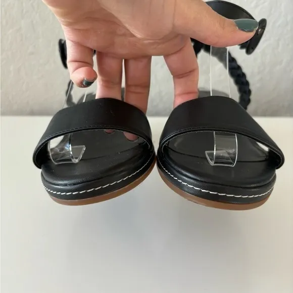 Splendid Scarlet black sandals SZ 8
