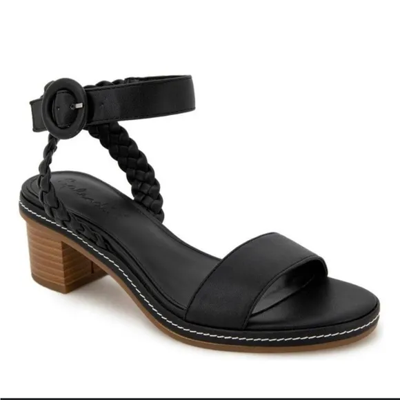Splendid Scarlet black sandals SZ 8