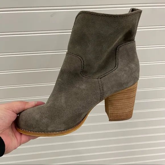 Splendid Taupe Suede Murrietta Boots Sz 8.5