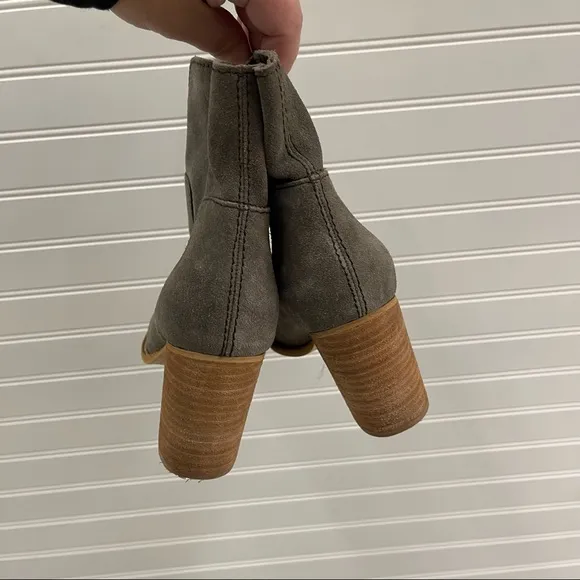 Splendid Taupe Suede Murrietta Boots Sz 8.5