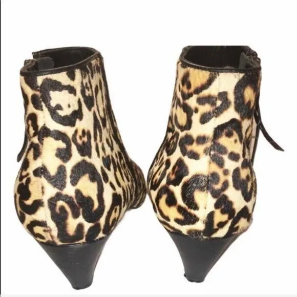 Splendid Women's Dante II Calf Hair Ankle Boots Size 8