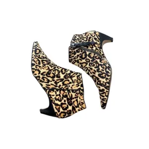 Splendid Women's Dante II Calf Hair Ankle Boots Size 8