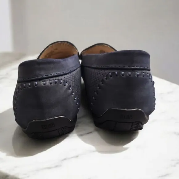 Stacy Adams Loafers Driving Moccasins Gray Slip On Shoes Size 10M