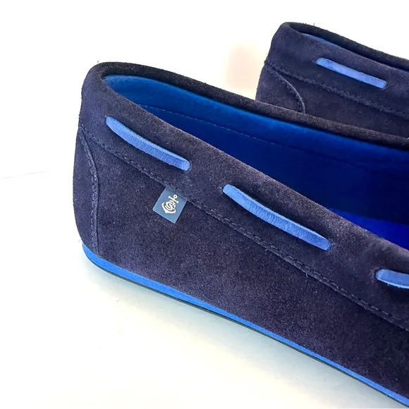 Star clippers suede leather driving loafers, Made in Spain, size 41