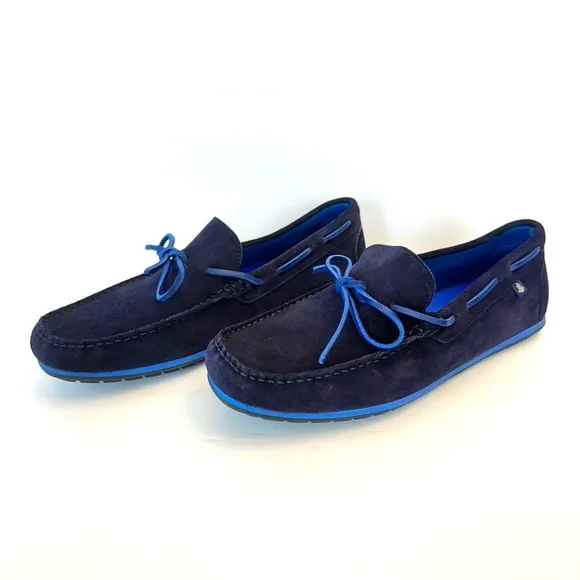 Star clippers suede leather driving loafers, Made in Spain, size 41