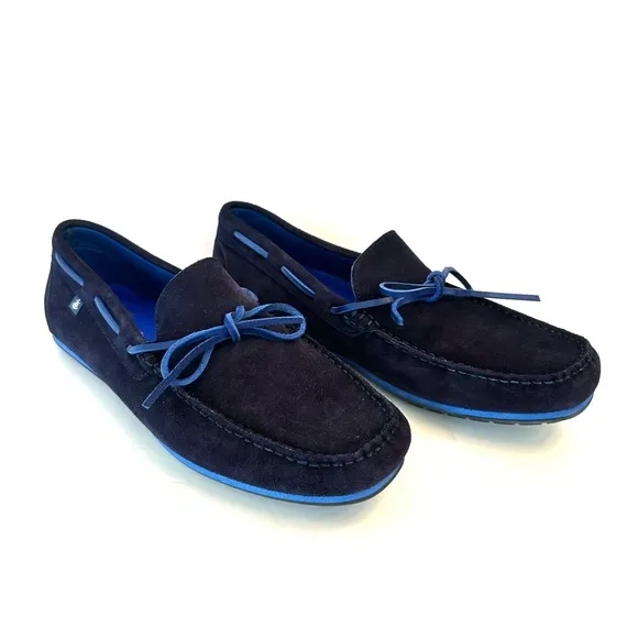 Star clippers suede leather driving loafers, Made in Spain, size 41