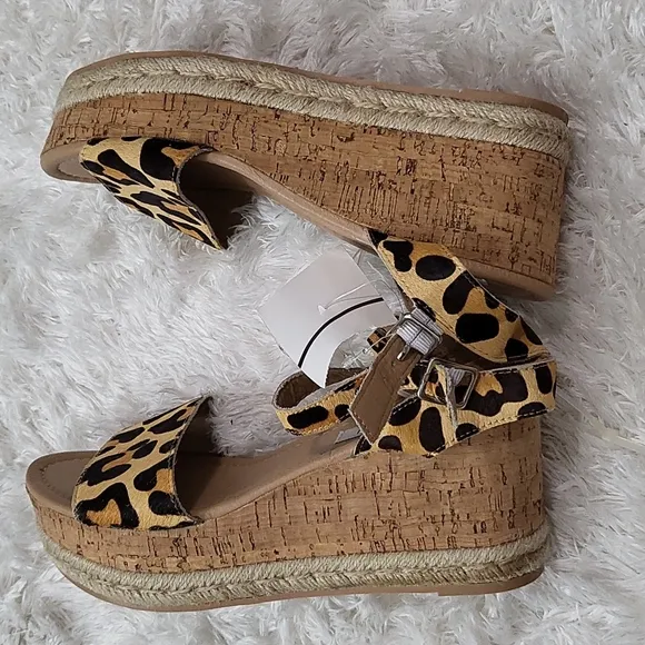 Steve Madden animal print Sandals