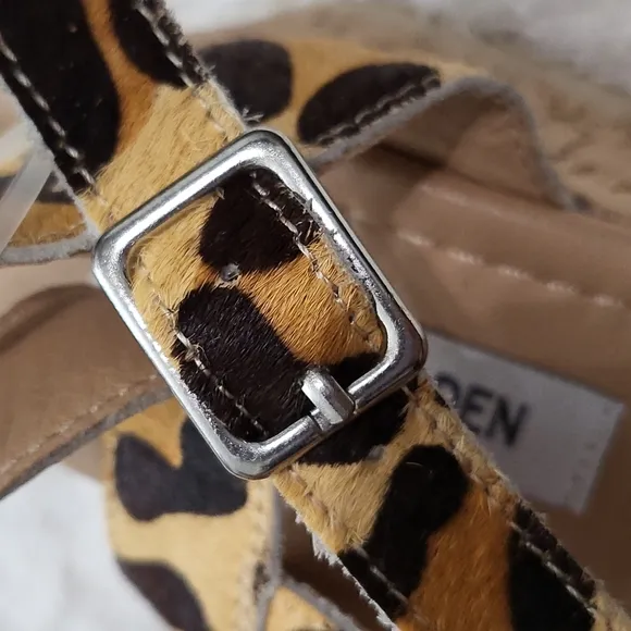 Steve Madden animal print Sandals