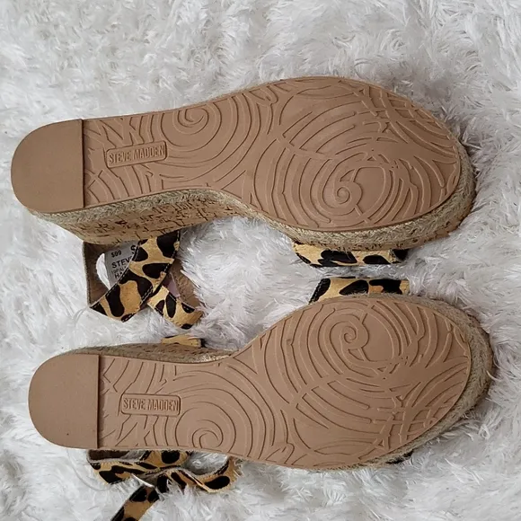 Steve Madden animal print Sandals