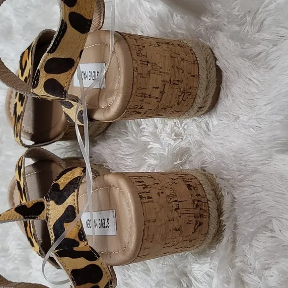 Steve Madden animal print Sandals