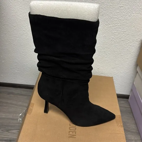 Steve Madden Jessamy womens slouchy mid-calf boots
