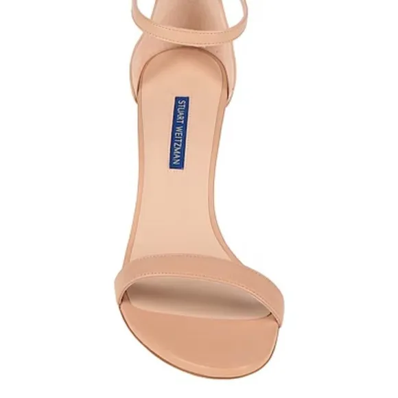 Stuard Weitzman Patnet Leather Sandals Discontinued