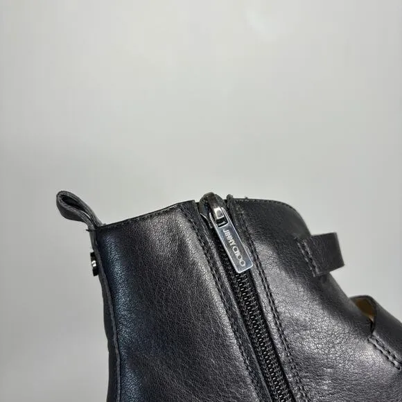 Stuart Weitzman Casey Pebbled Leather Riding Boots