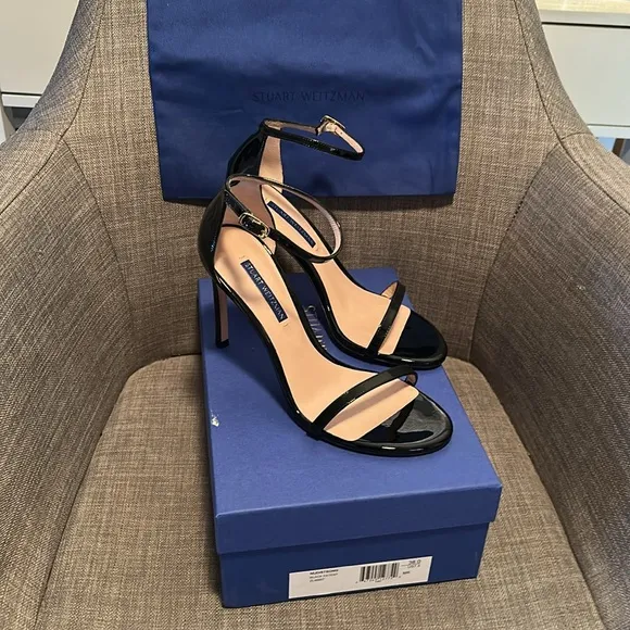 Stuart Weitzman Nudistsong Size 7.5 US (38 EU) Black