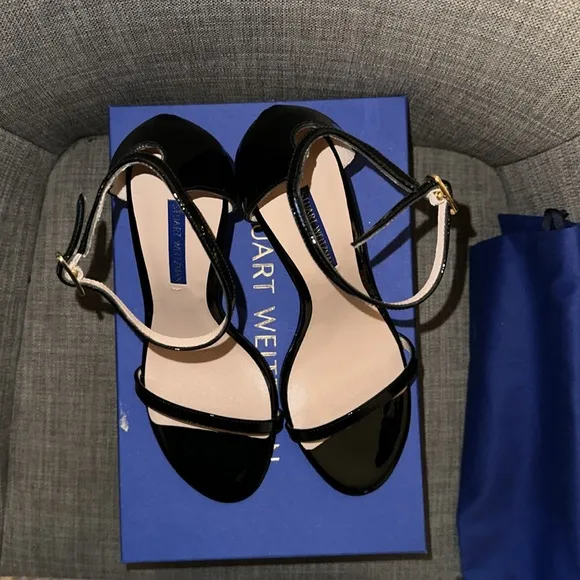 Stuart Weitzman Nudistsong Size 7.5 US (38 EU) Black