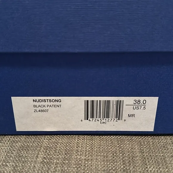 Stuart Weitzman Nudistsong Size 7.5 US (38 EU) Black