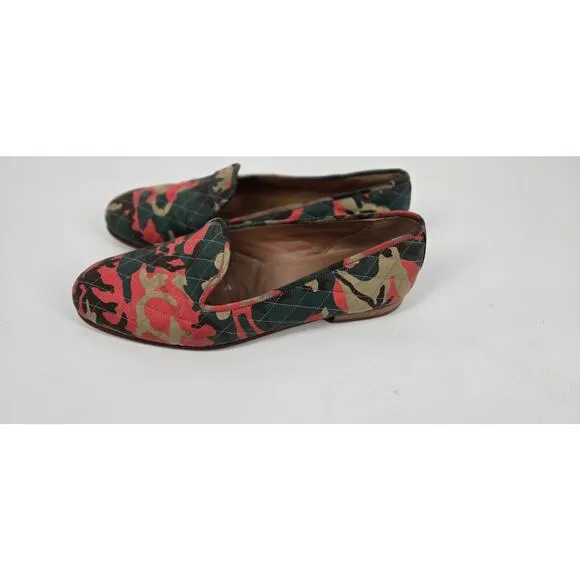 Stubbs &amp; Wootton Quilted CAMO Loafers Mens 10 Driving Shoe Loafer Quiet Luxury