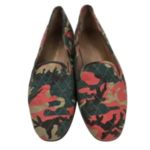 Stubbs &amp; Wootton Quilted CAMO Loafers Mens 10 Driving Shoe Loafer Quiet Luxury
