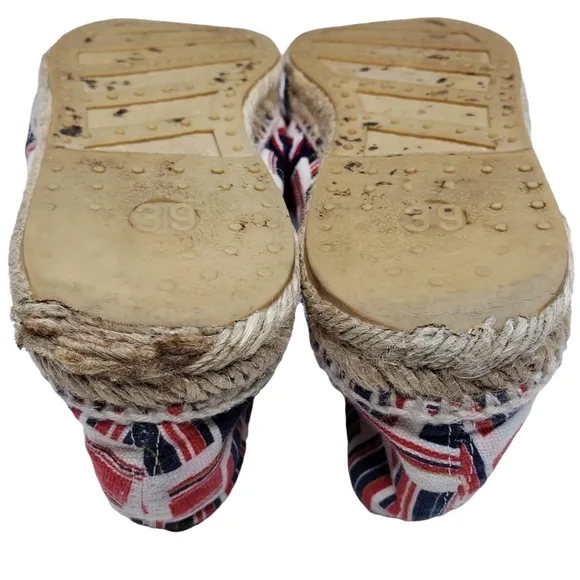 Stubbs &amp; Wootton Thom Browne Brooks Brothers | Flag Americana Rope Espadrilles 7