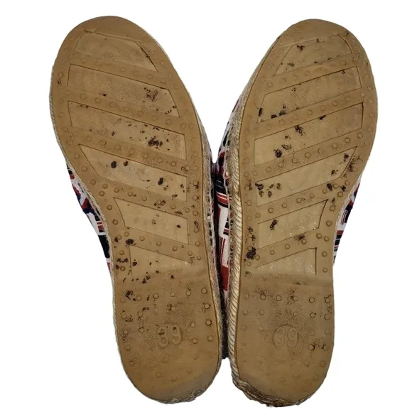 Stubbs &amp; Wootton Thom Browne Brooks Brothers | Flag Americana Rope Espadrilles 7