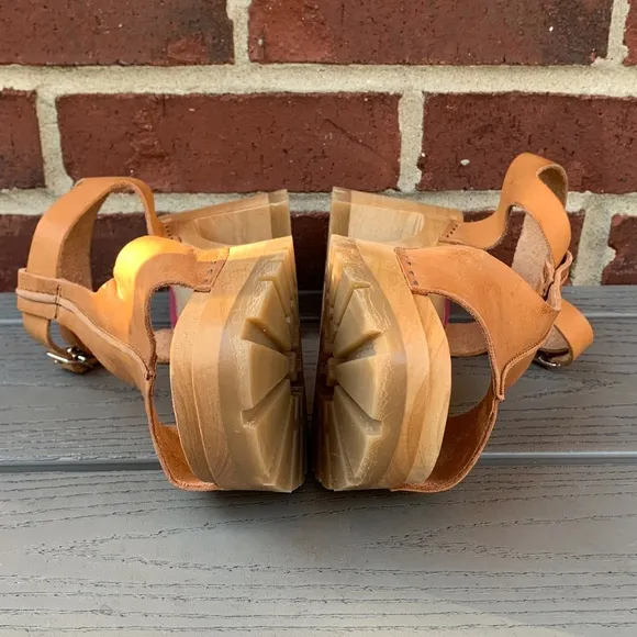 Swedish Hasbeens Open Toe Sandal, EU 39/US