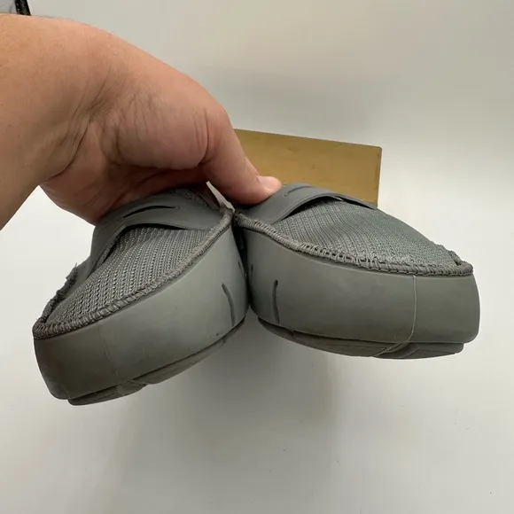 SWIMS Men’s Grey Penny Loafers | Size 10 | Waterproof