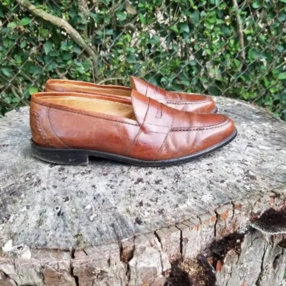 Sz 9.5  Penny Loafers by Johnston and Murphy