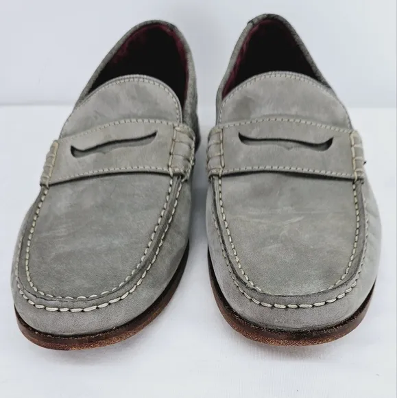 Ted Baker Suede Loafer in Light Grey Size 7.5