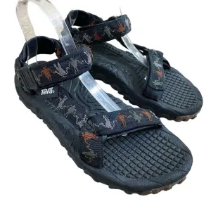 Teva Black Sport Sandals Men's US Size 9 EUC Adjustable Straps Hiking Outdoors