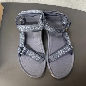 TEVA Hurricane XLT2 Mens Blue Black Padded Non-Slip  Open Toe Sandals 11 NEW
