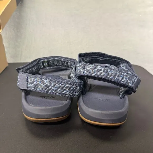 TEVA Hurricane XLT2 Mens Blue Black Padded Non-Slip  Open Toe Sandals 11 NEW