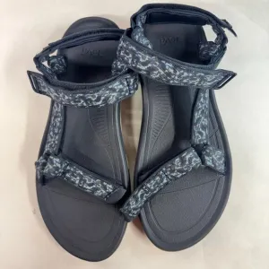 TEVA Mens Blue Black Padded Non-Slip Hurricane XLT2 Open Toe Sandals Size 13 NEW