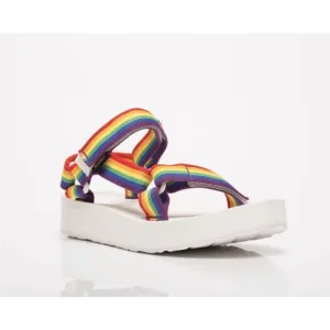 Teva Midform Universal Pride Rainbow Sandals 9