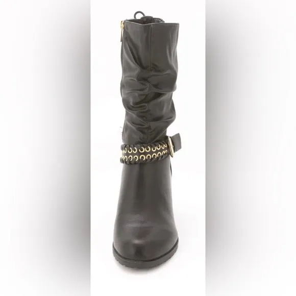 Thalia Sodi Women's Jannice Round Toe Mid Calf Boots