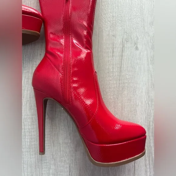 Thalia Sodi Women's Silena Over-The-Knee Platform Boots Size 11