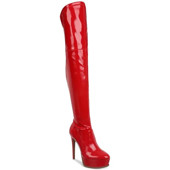 Thalia Sodi Women's Silena Over-The-Knee Platform Boots Size 11