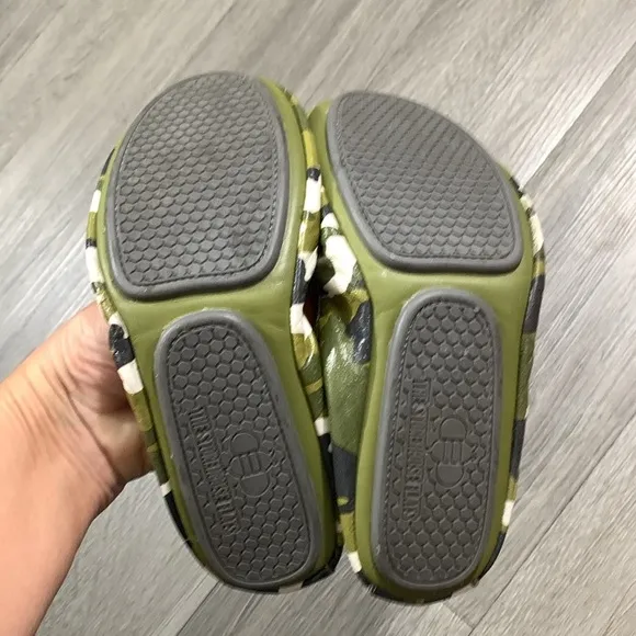 The Storehouse Flats Leather Classic Camouflage Leather Foldable Ballerina Flats