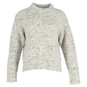 Theory Chunky Sweater in Grey Wool