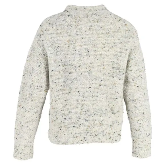 Theory Chunky Sweater in Grey Wool