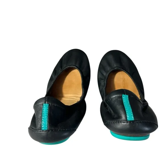 Tieks by Gavrieli ballet flat shoes size 7 foldable mate black