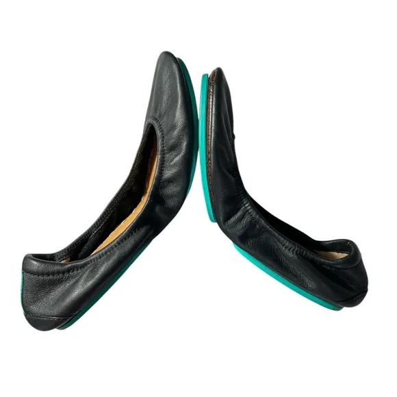 Tieks by Gavrieli ballet flat shoes size 7 foldable mate black