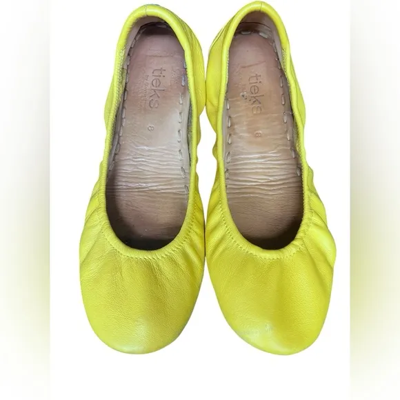 Tieks by Gavrieli Ballet Flats - Sunshine Yellow - Size 8