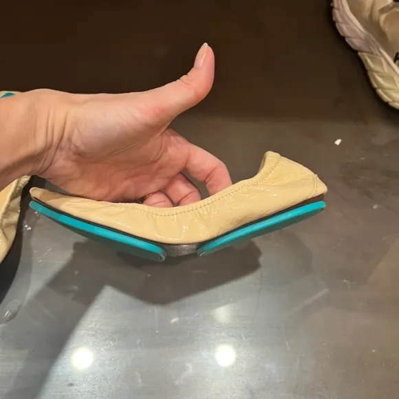 Tieks by Gavrieli biscotti patent ballet flats