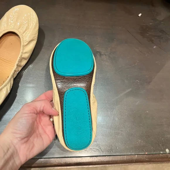 Tieks by Gavrieli biscotti patent ballet flats